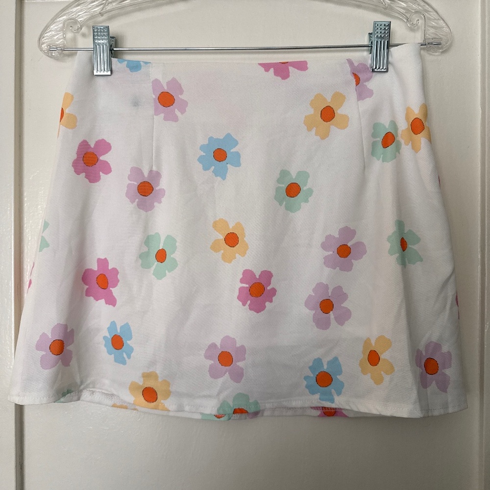 Princess Polly MISHKA MINI SKIRT WHITE